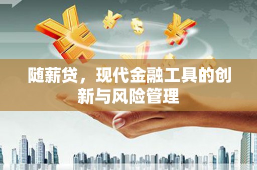 汝州随薪贷，现代金融工具的创新与风险管理