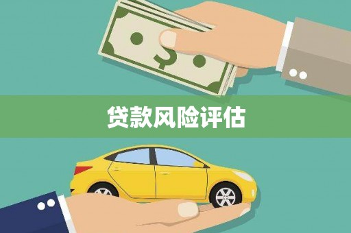 汝州贷款风险评估