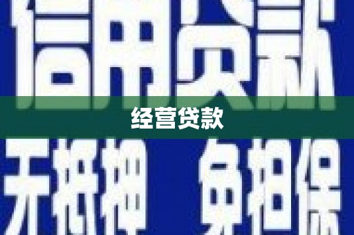 汝州经营贷款