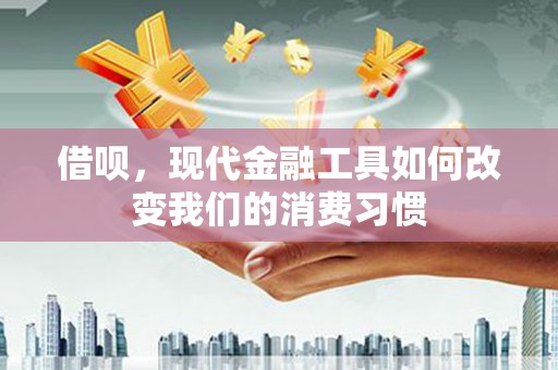 汝州借呗，现代金融工具如何改变我们的消费习惯