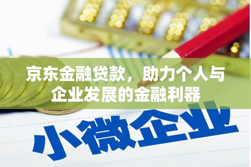 汝州京东金融贷款，助力个人与企业发展的金融利器