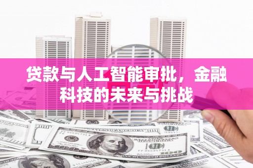 汝州贷款与人工智能审批，金融科技的未来与挑战