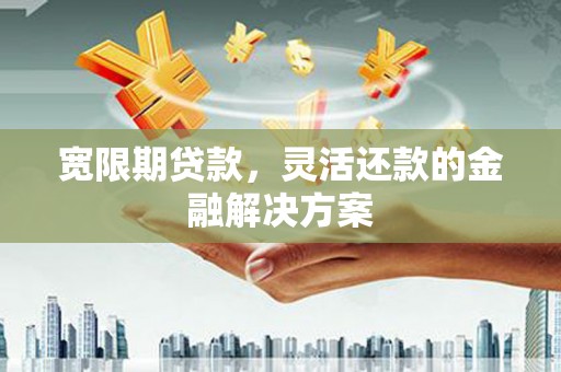 汝州宽限期贷款，灵活还款的金融解决方案