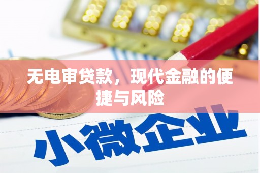 汝州无电审贷款，现代金融的便捷与风险