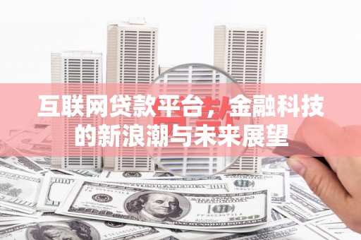汝州互联网贷款平台，金融科技的新浪潮与未来展望
