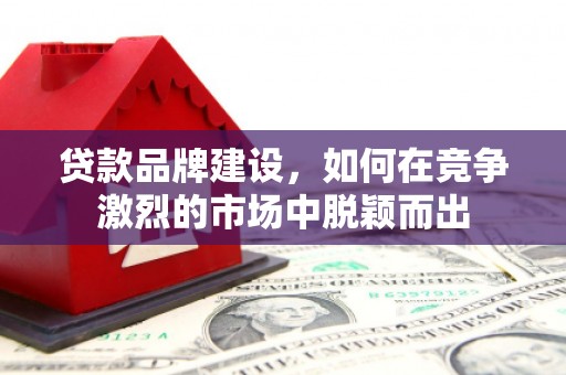 汝州贷款品牌建设，如何在竞争激烈的市场中脱颖而出