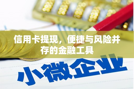 汝州信用卡提现，便捷与风险并存的金融工具