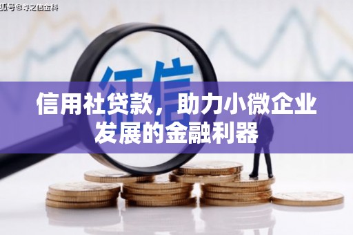汝州信用社贷款，助力小微企业发展的金融利器