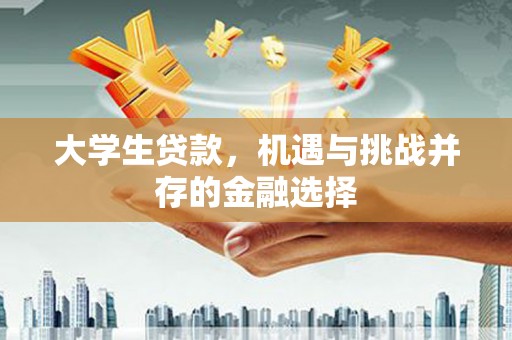 汝州大学生贷款，机遇与挑战并存的金融选择