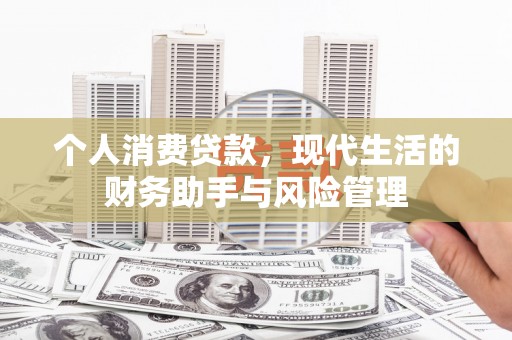 汝州个人消费贷款，现代生活的财务助手与风险管理